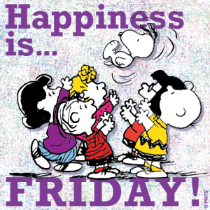 humor - Happiness is friday